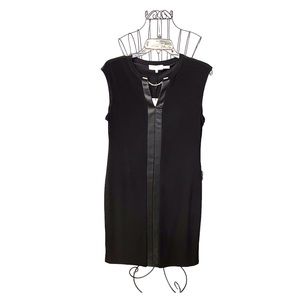 calvin klein sleeveless v-neck dress #1007